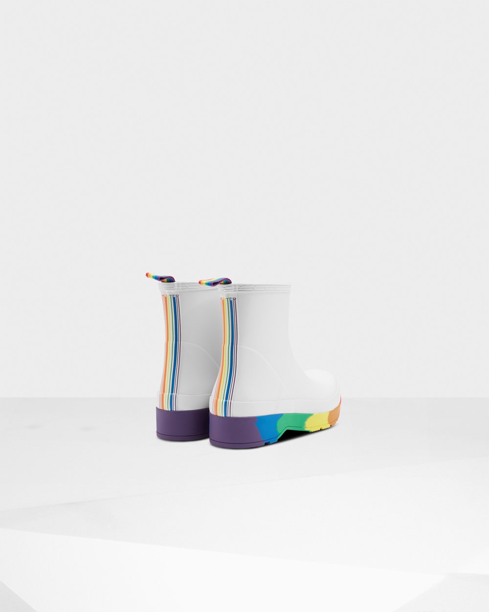 Botas Play Hunter Homem Branco - Original Pride Heeled Rain - 63SLHCMNY